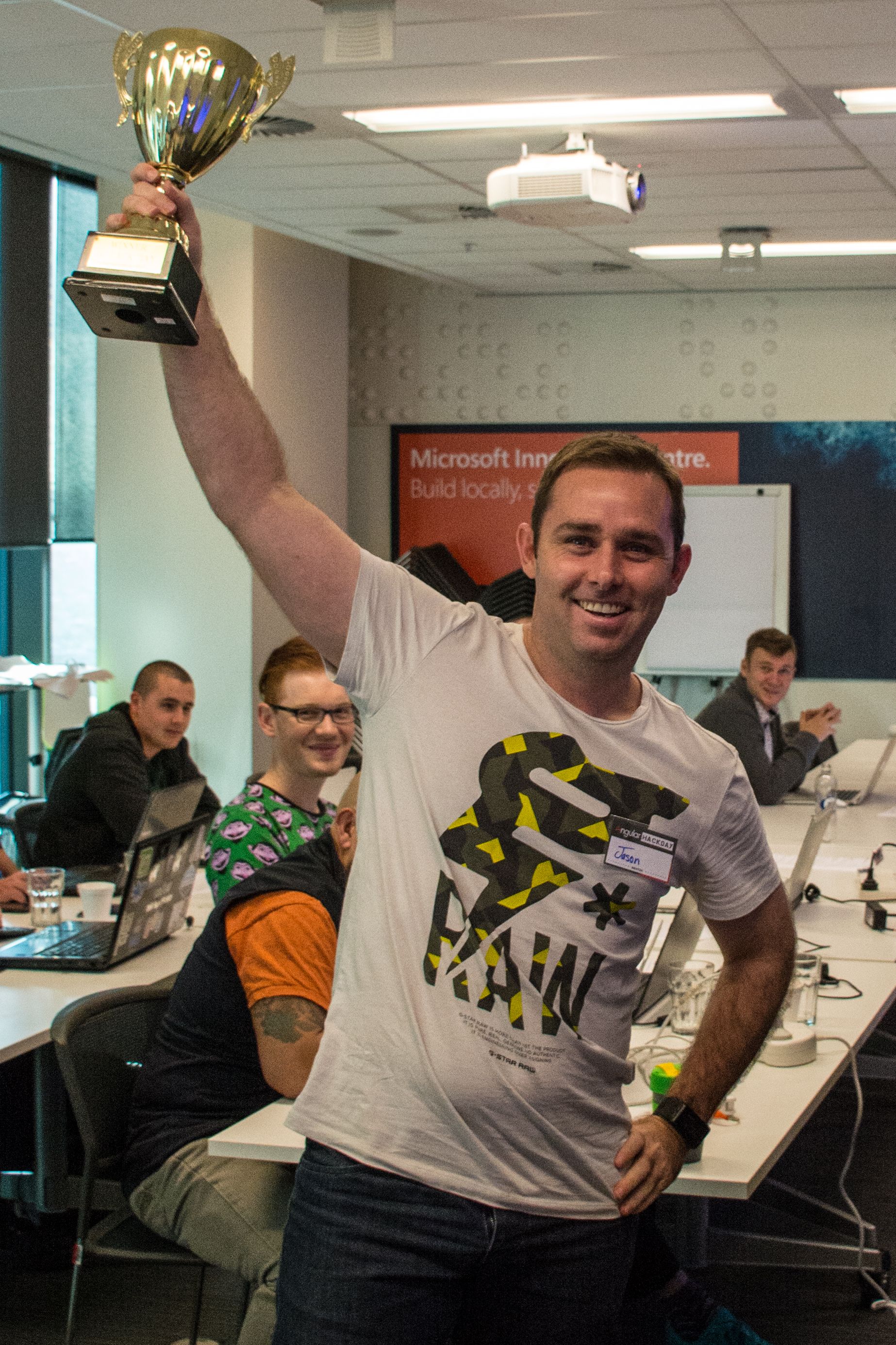 Angular Hack Day Brisbane Winner 2016 Jason Taylor